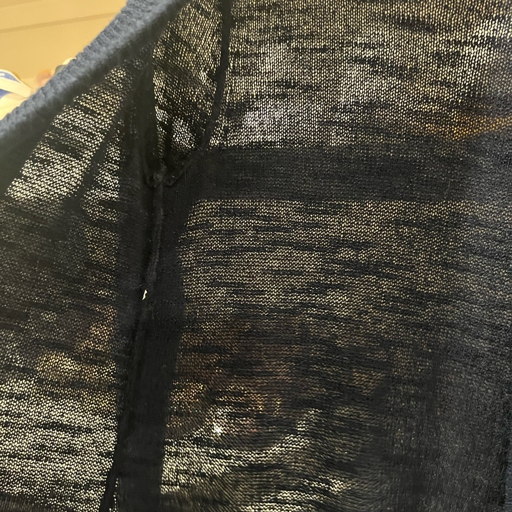 Navy Lily Pulitzer cardigan - Picture 3 of 5